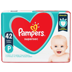 Fralda-Descartavel-Infantil-Pampers-Supersec-P-5-a-8kg-Pacote-42-Unidades