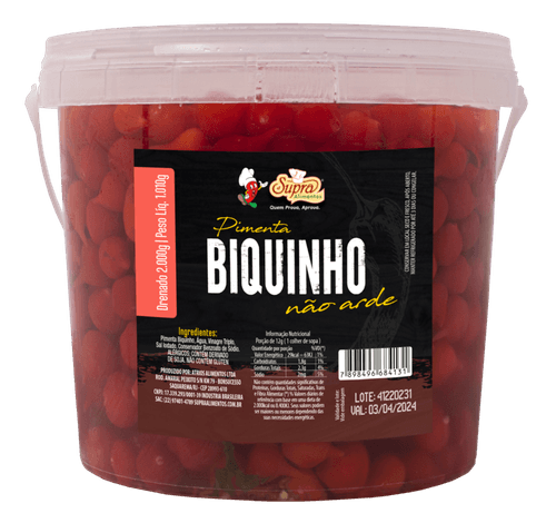 PIMENTA BIQUINHO SUPRA ALIM 1,010KG VRM