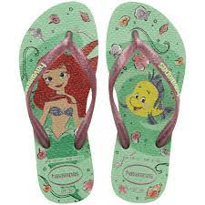 Sand Havaianas Kids Slim Princes Verde/Verde Cha 3