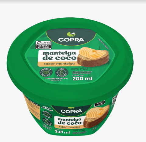 Manteiga Coco Copra 200g-Vd Trad C/Sal