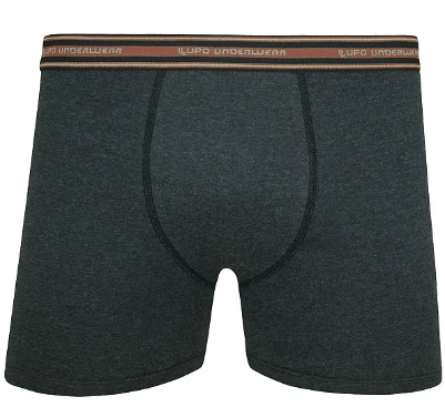 Cueca Alg Lupo Boxer 1un Pto Mesc/P