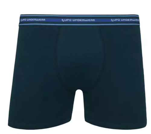 Cueca Alg Lupo Boxer 1un Marinho/M