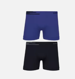 Cueca Lupo Boxer Pc-2un Azl Naut/Pto