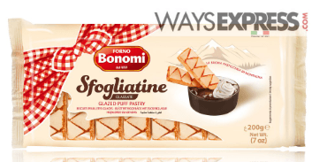 BISC ITAL BONOMI 200G BAUN/CHOC LADY FINGERS