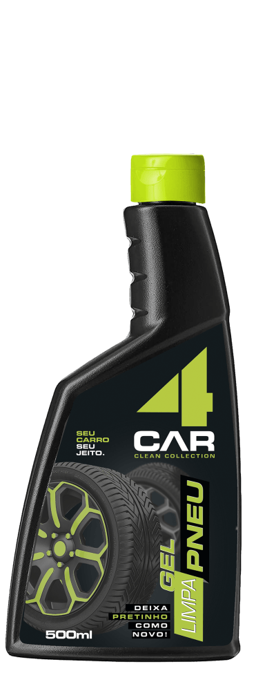 LIMPA GEL 4CAR 500ML-FR PNEU