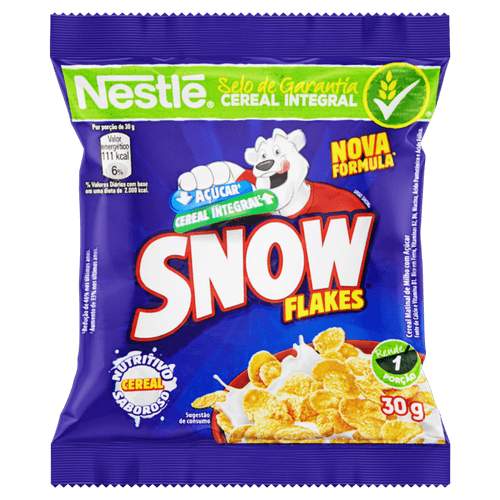 Cereal Matinal Nestlé Snow Flakes 30g