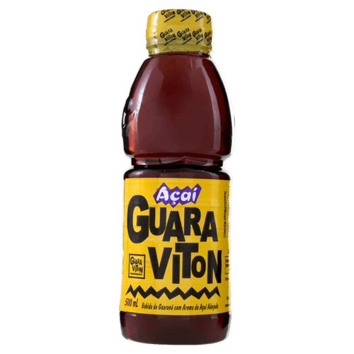 Bebida de Guaraná com Aroma de Açaí Adoçada Guaraviton 500ml