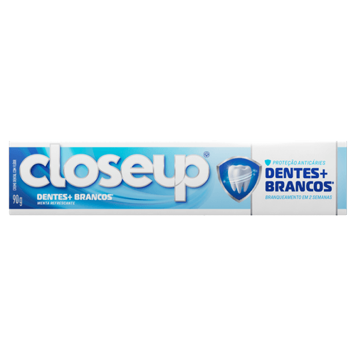 Creme Dental Closeup Dentes + Brancos Caixa 90g