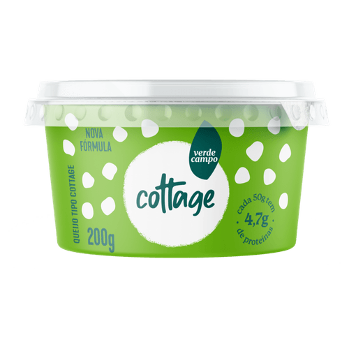 Queijo Tipo Cottage Verde Campo Pote 200g