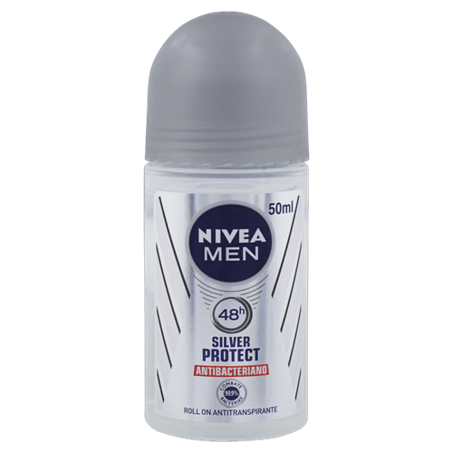 Desodorante Roll On Nivea Men Silver Protect 50ml