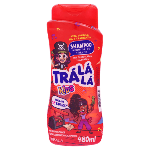 Shampoo Redutor de Volume Trá Lá Lá Kids Frasco 480ml