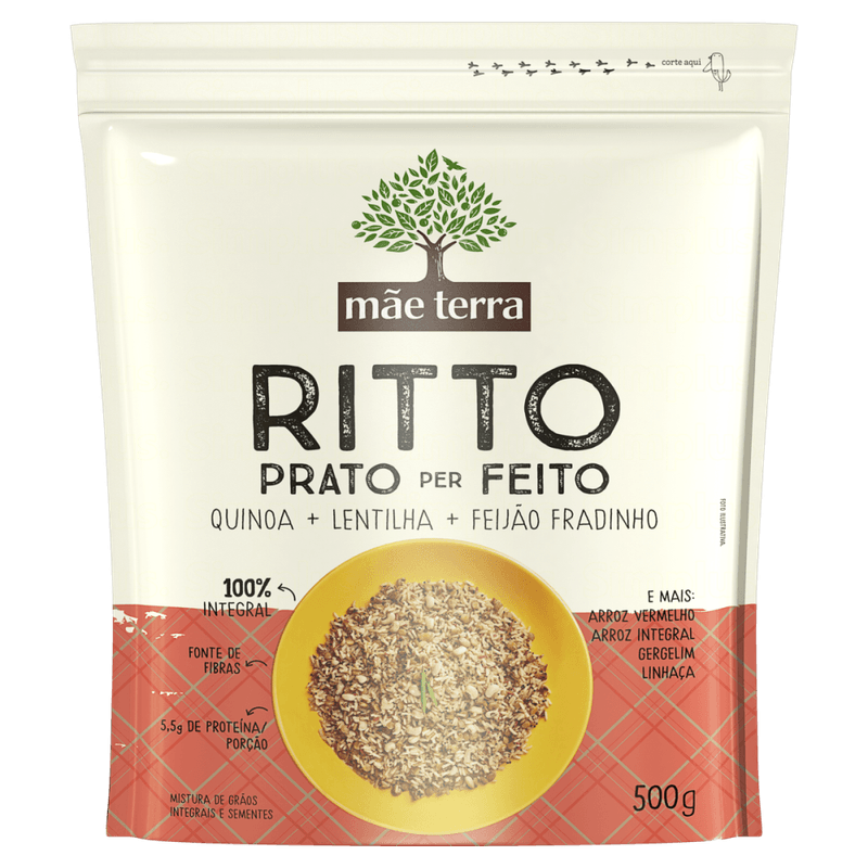 Mistura-de-Graos-e-Sementes-Arroz-Quinoa-Lentilha-e-Feijao-Fradinho-100--Integral-Mae-Terra-Ritto-Prato-Feito-Pouch-500g