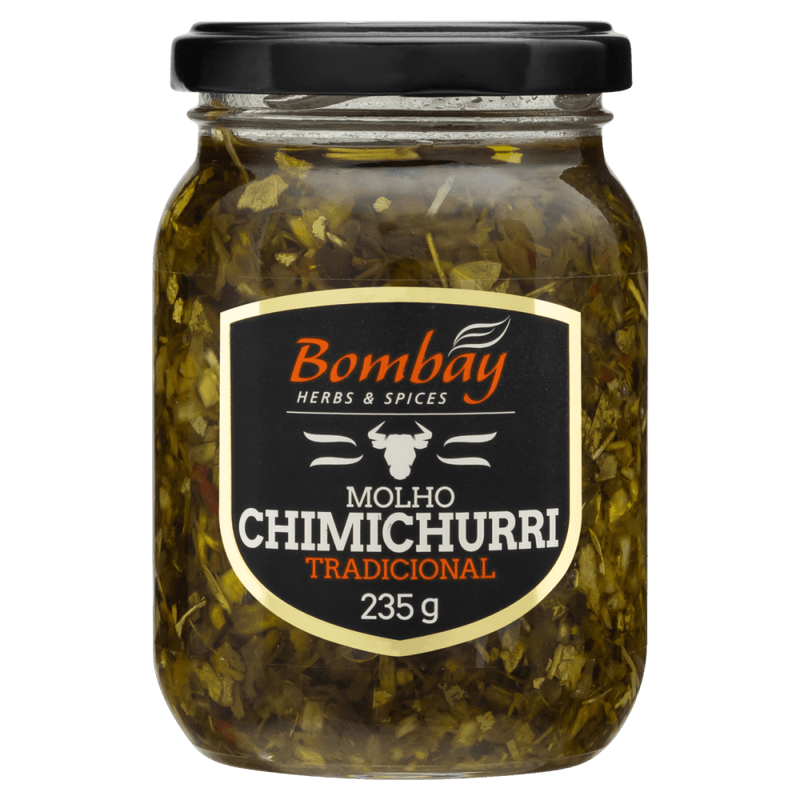Molho-Chimichurri-Tradicional-Bombay-Herbs---Spices-Vidro-235g