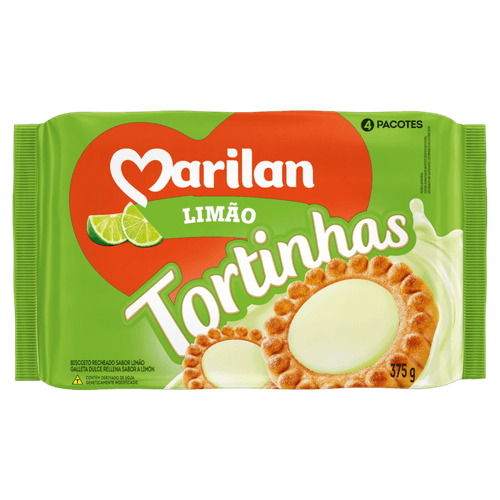 Tortinha Marilan 375g-Pc Limao