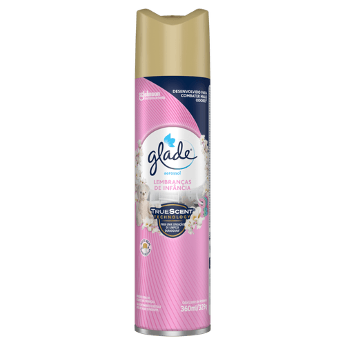 Desodorizador Glade Aerossol Lembranças de Infância 360ml