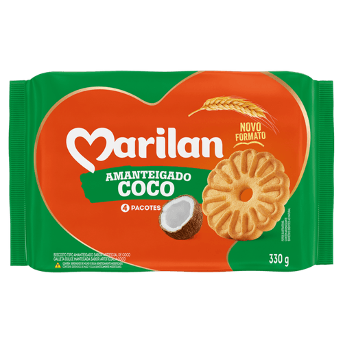 Biscoito Marilan Amanteigado Marilan 330 g