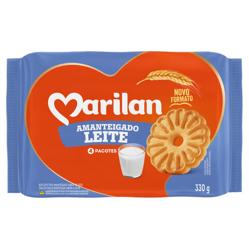 Biscoito Marilan Amanteigado Leite 330 g