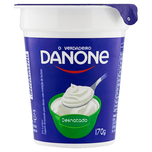 Iogurte Danone Natural Desnatado 170 g