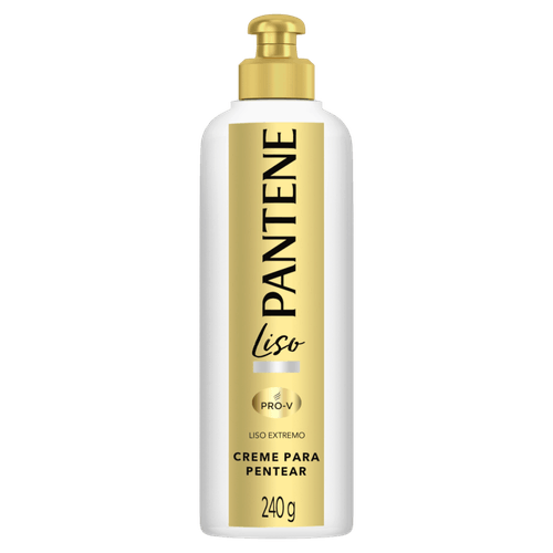 Creme para Pentear Pantene Pro-V Liso Extremo Frasco 240g
