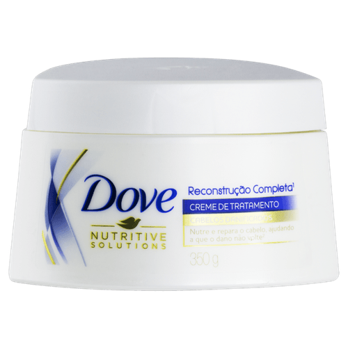 Creme de Tratamento Dove Reconstrução Completa para Cabelos Danificados 350g