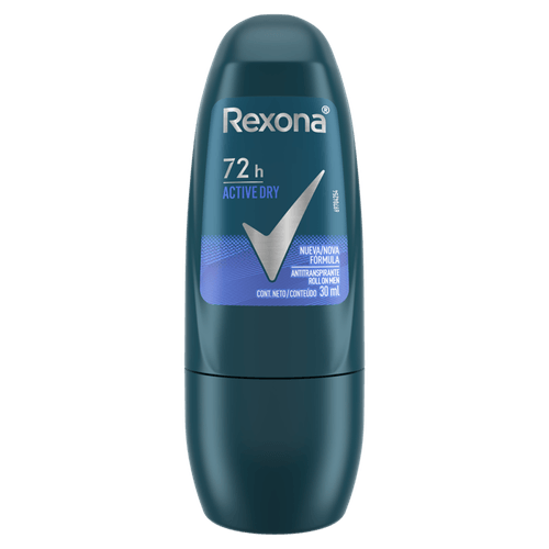 Desodorante Roll On Rexona Men Active 30ml