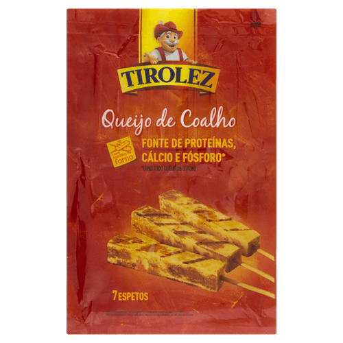 Queijo De Coalho Em Espeto Tirolez 560g