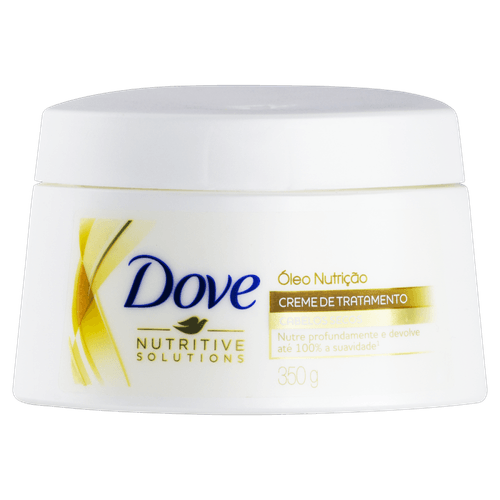 Creme de Tratamento Dove Óleo Nutrição para Cabelos Secos 350g