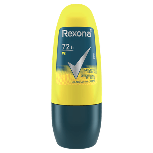 Desodorante Roll On Rexona Men V8 30ml