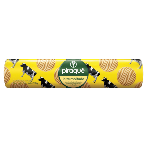 Biscoito Piraquê Leite Maltado 200 g