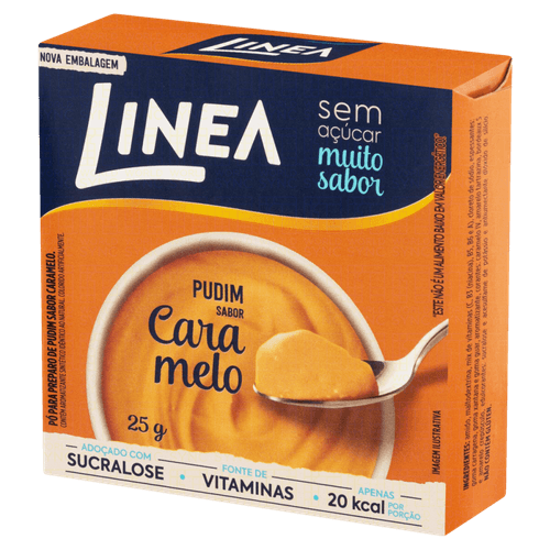 Po Pudim Zero Linea 25g-Cx Caramelo