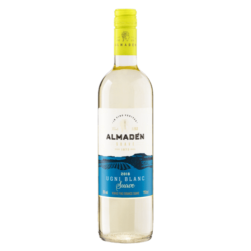 Vinho Brasileiro Branco Suave Almadén Ugni Blanc Campanha Garrafa 750ml