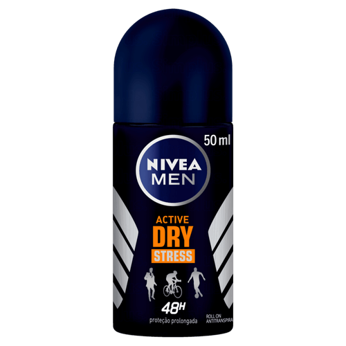 Desodorante Nivea Roll On Masculino Stress Protec 50 ml