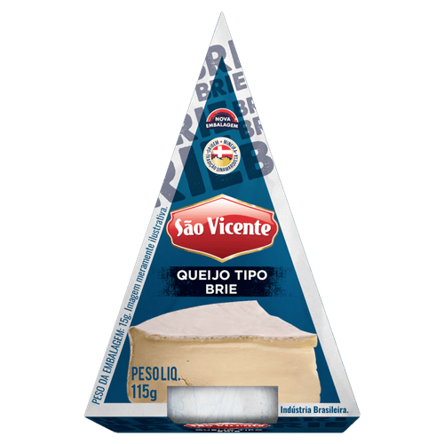 Queijo Brie São Vicente 115g