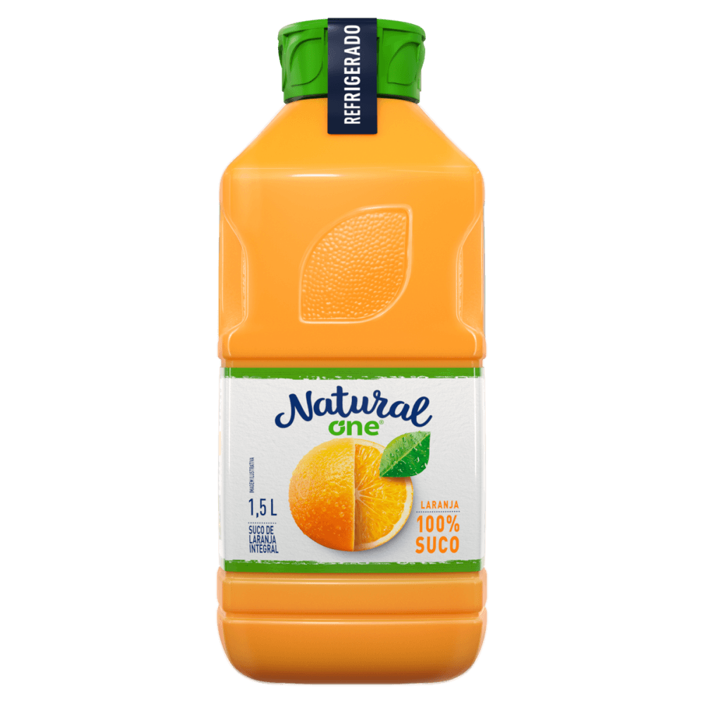 Suco Integral Laranja Natural One Refrigerado Garrafa 1,5l