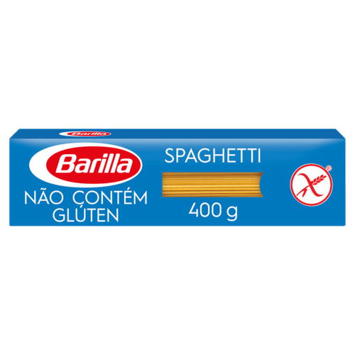 Macarrão Sem Glúten Spaghetti Barilla 400g