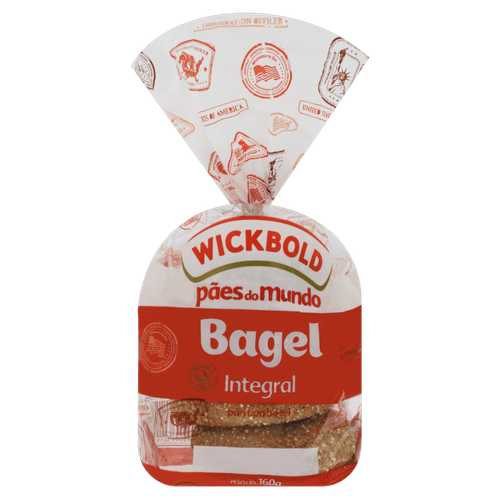 Pão de Forma Wickbold Integral Bagel Pães do Mundo 260 g