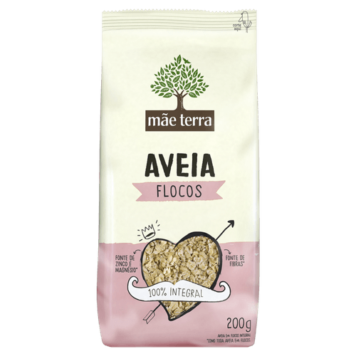 Aveia Flocos Mãe Terra 200 g