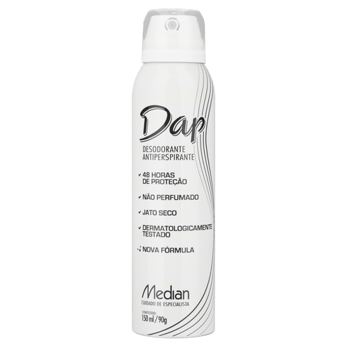 Desodorante Aerossol Dap Sem Perfume 90g
