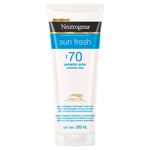 Protetor Solar Neutronega Sun Fresh FPS70 200ml