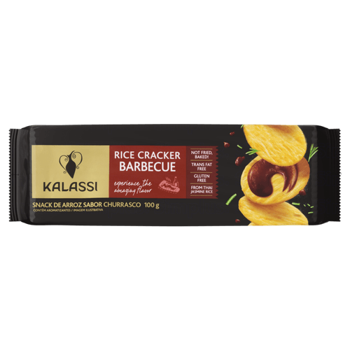 Snack de Arroz Churrasco Kalassi Pacote 100g