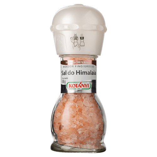 Sal do Himalaia com Moedor Kotányi Vidro 88g