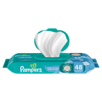 Lenco-Umedecido-Cuidado-de-Bebe-Pampers-Pacote-48-Unidades