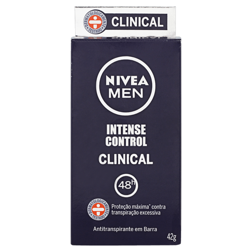 Desodorante Stick Nivea Clinical Men Intense Control 42g