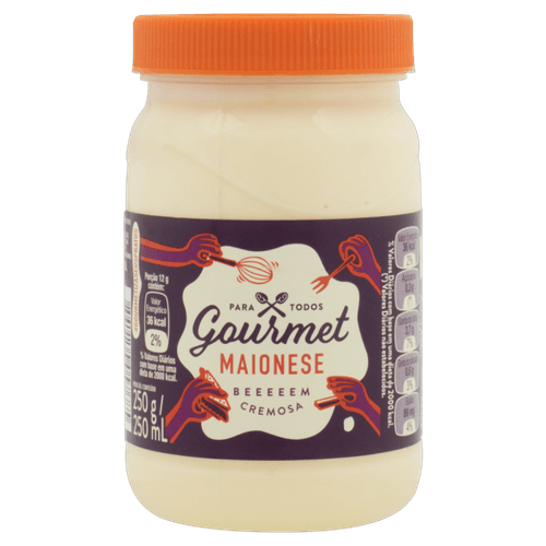 Maionese Gourmet Tradicional 250g