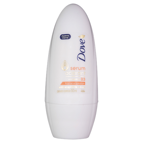 Desodorante Roll On Dove Serum Aclarant Hipoalergenico 50ml