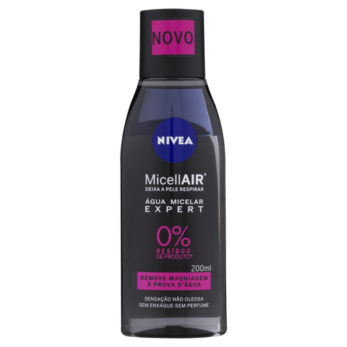 Água Micelar Bifásica Nivea MicellAir Expert 200ml