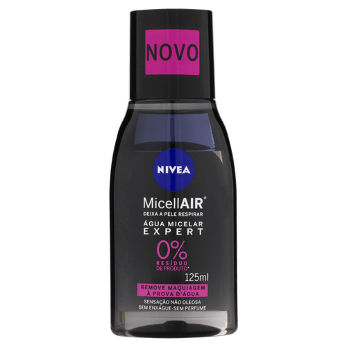 Água Micelar Bifásica Nivea MicellAir Expert 125ml