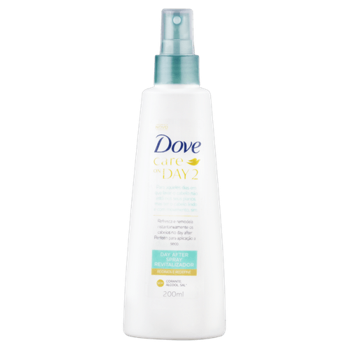 Revitalizador Reidrata e Redefine Day After Dove Care On Day 2 Frasco 200ml Spray