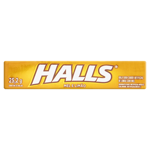 DROPS HALLS 25,2G-UN MEL/LIMAO