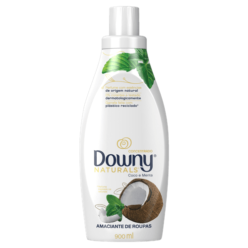 Amaciante Concentrado Downy Naturals Coco e Menta 900ml